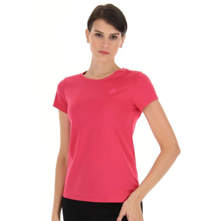 Women Lotto 204N1346 Glamour Pink Pink Multi-Sport Tee