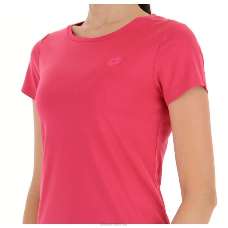 Women Lotto 204N1346 Glamour Pink Pink Multi-Sport Tee