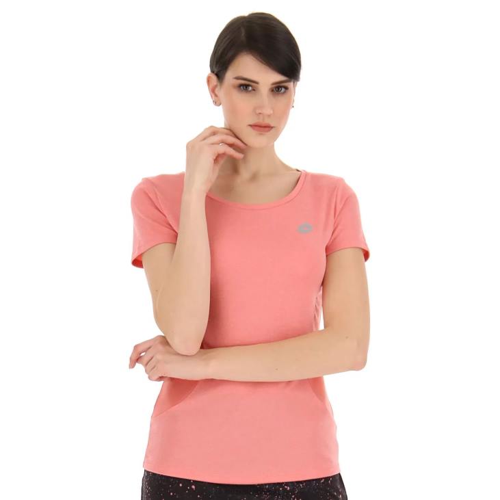 Women Lotto 204N881 Tea Rose Run Fit W Tee Mel