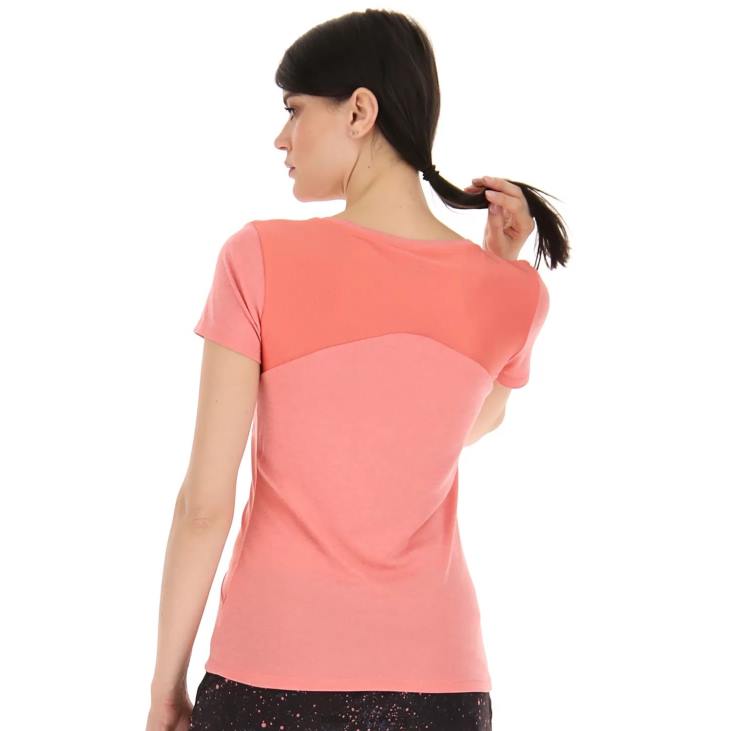 Women Lotto 204N881 Tea Rose Run Fit W Tee Mel