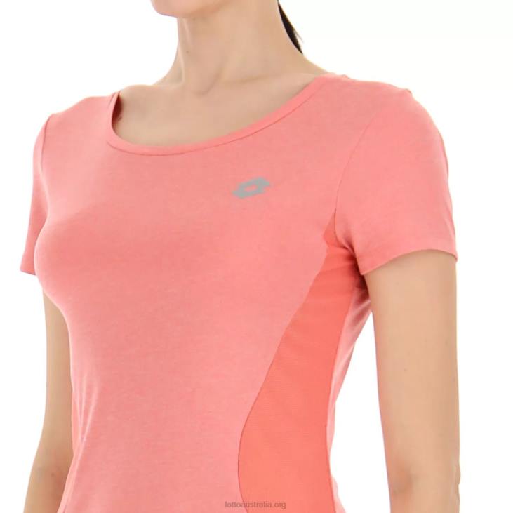 Women Lotto 204N881 Tea Rose Run Fit W Tee Mel