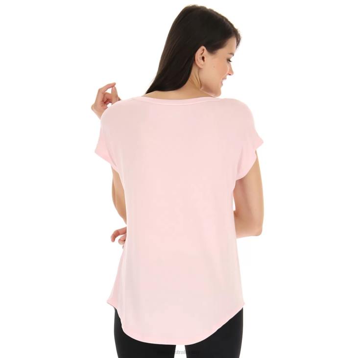 Women Lotto 204N894 Barely Pink Dinamico W V Tee VI