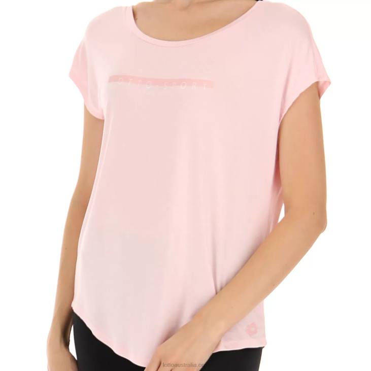 Women Lotto 204N894 Barely Pink Dinamico W V Tee VI
