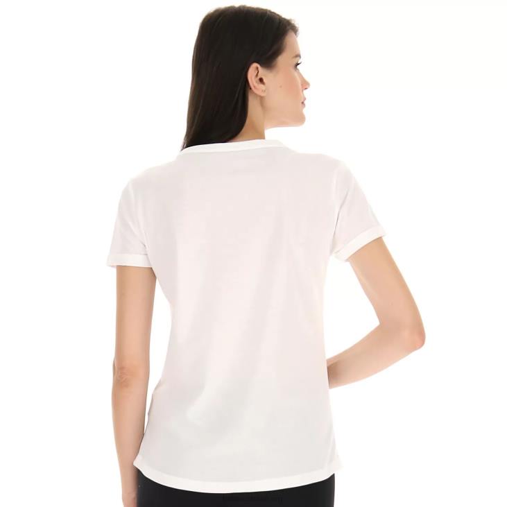 Women Lotto 204N897 Candy White Dinamico W V Tee Js