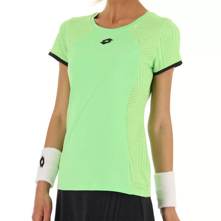 Women Lotto 204N931 Green Apple Neo Superrapida W V Tee