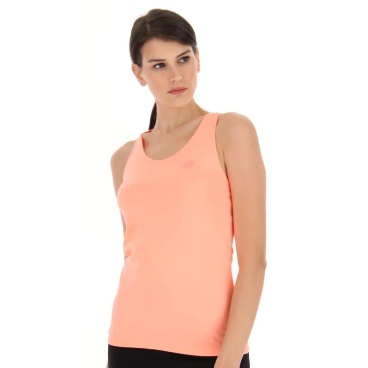 Women Lotto 204N1324 Pink Neon Rose Rose Multi-Sport Tank