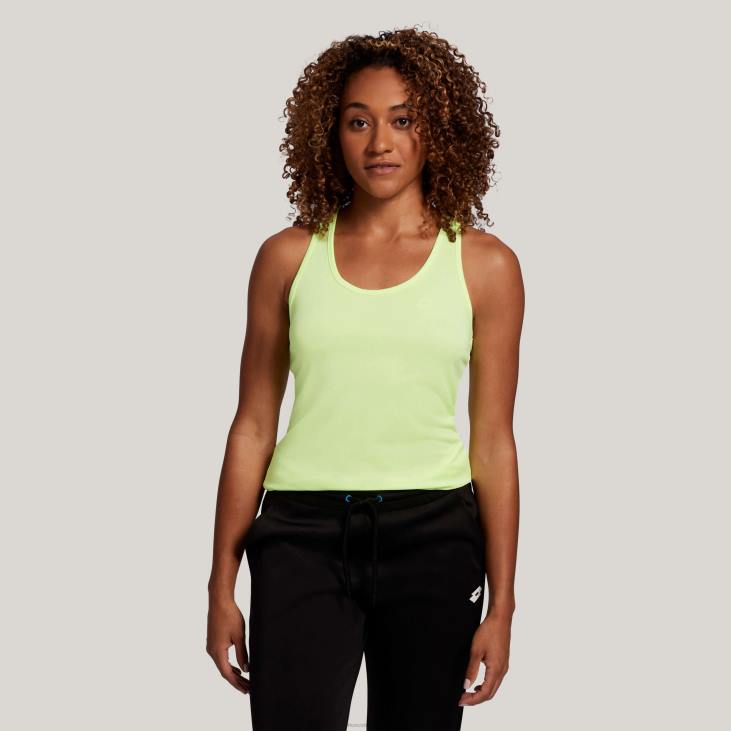 Women Lotto 204N1333 Yellow Neon Neon Yellow Multi-Sport Tank