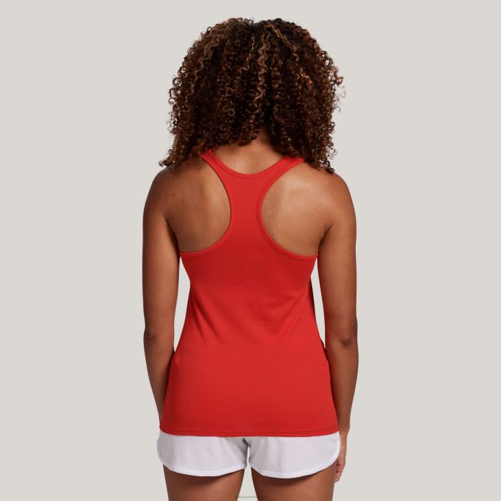 Women Lotto 204N1337 Flame Red Red Multi-Sport Tank