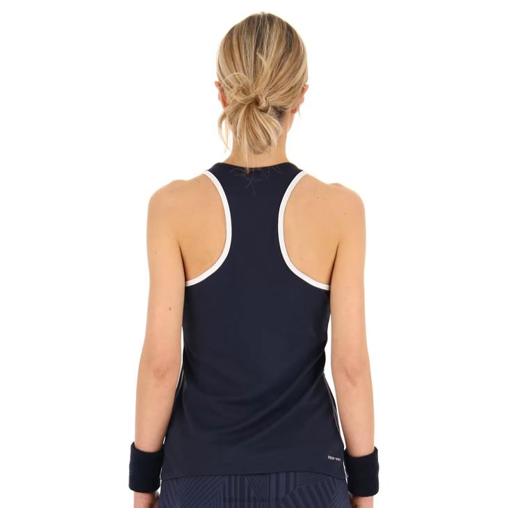 Women Lotto 204N983 Navy Blue Squadra W II Tank Pl