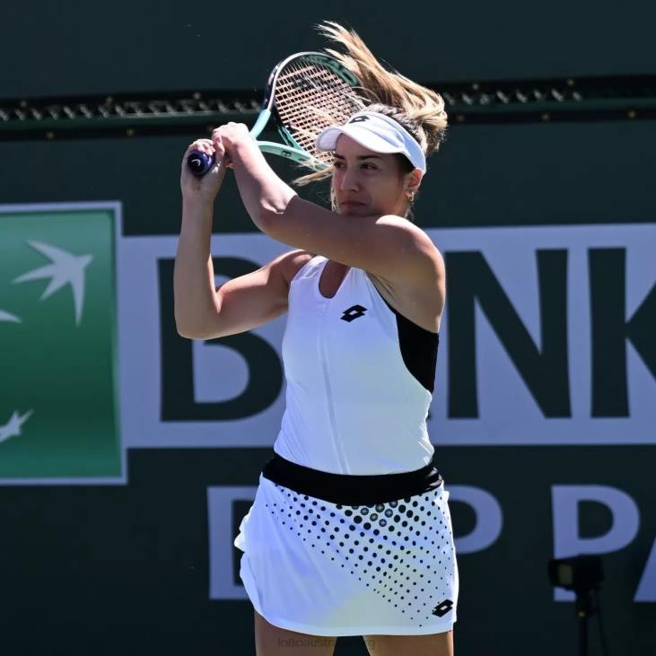 Women Lotto 204N985 Bright White/All Black Top W IV Tank 1