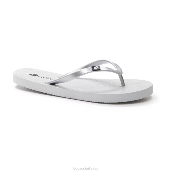 Women Lotto 204N813 Silver Metal 2 Hiva Flip II Glitter W