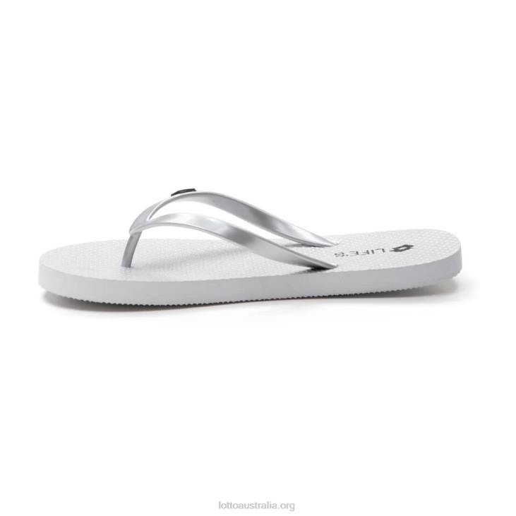 Women Lotto 204N813 Silver Metal 2 Hiva Flip II Glitter W