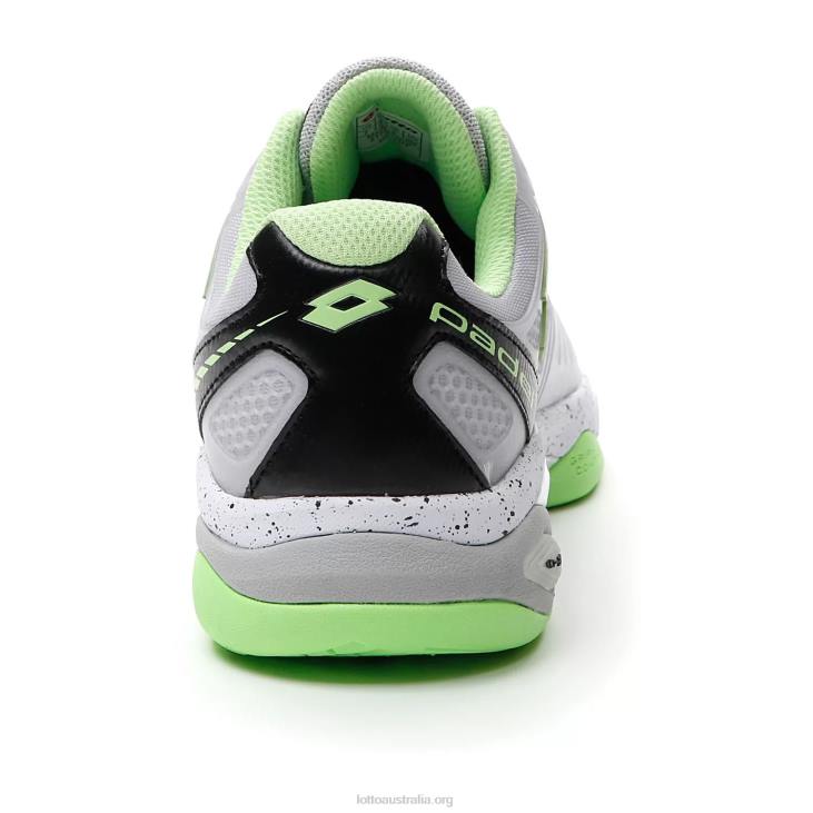 Women Lotto 204N778 All White/Green Apple Neo Superrapida 200 III W