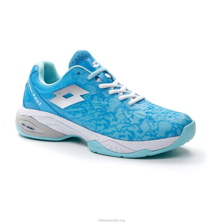 Women Lotto 204N779 Blue Ocean/Blue Paradise Superrapida 200 III W