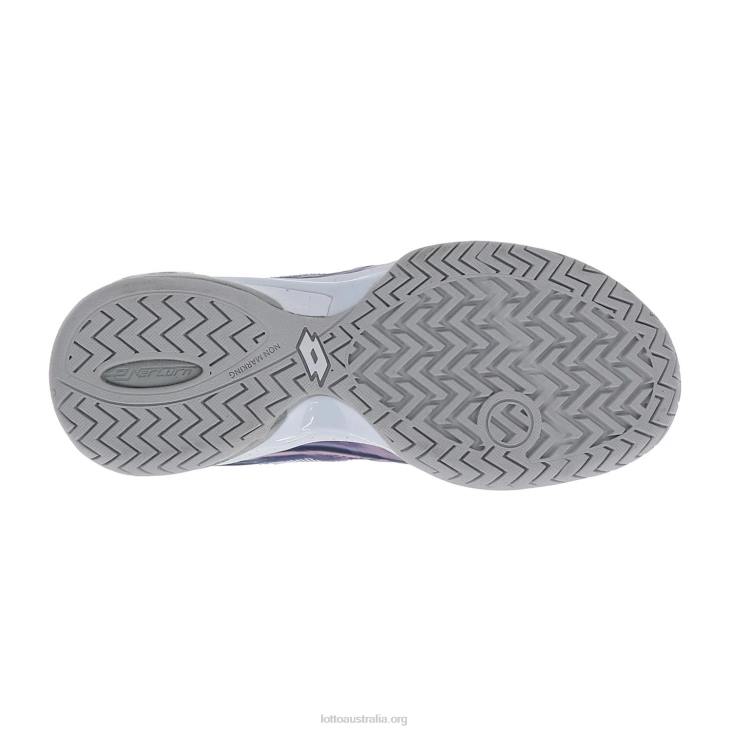 Women Lotto 204N1376 Pink 243C/All White/Navy Blue Pink Mirage 300 Speed