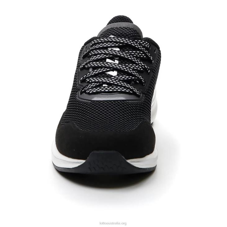 Women Lotto 204N785 All Black/Gravity Titan/All White Speedevo 502 W