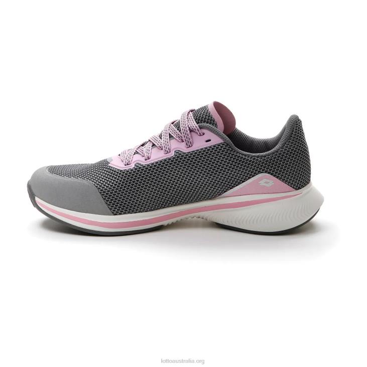 Women Lotto 204N786 Cool Gray 7C/Gravity Titan/Lilac Sachet Speedevo 502 W