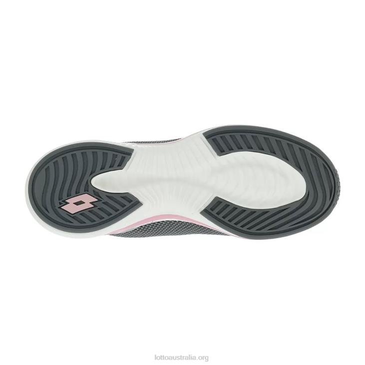 Women Lotto 204N786 Cool Gray 7C/Gravity Titan/Lilac Sachet Speedevo 502 W
