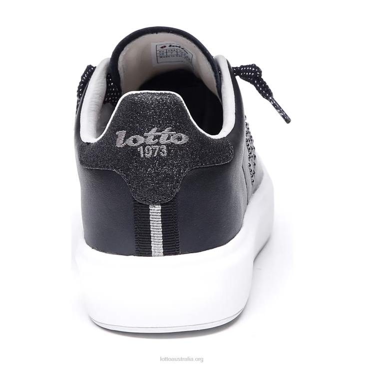 Women Lotto 204N709 All Black/Gravity Titan Impressions Lth W