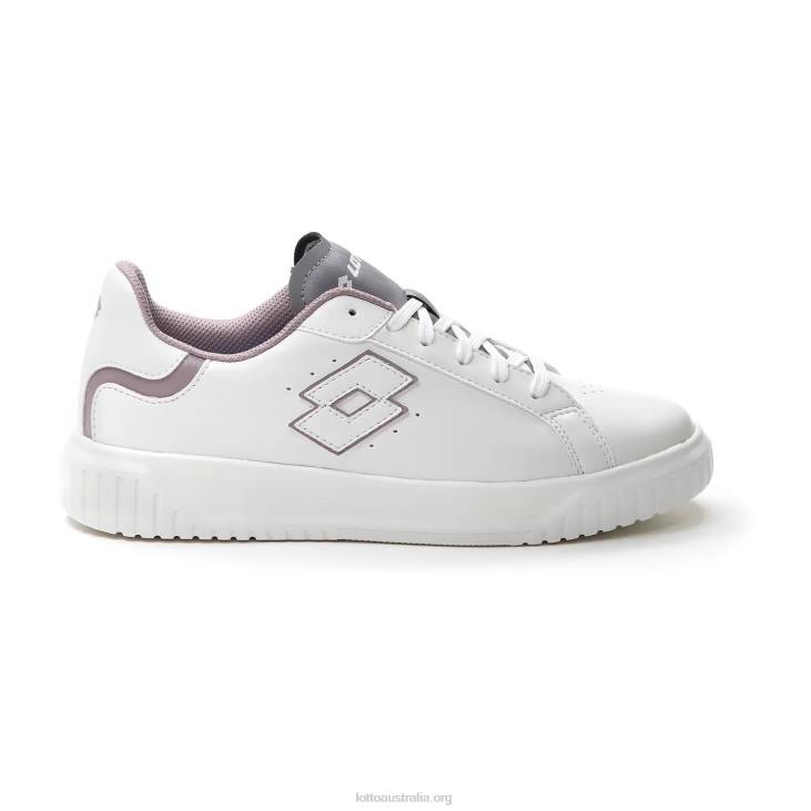 Women Lotto 204N717 White/Gull Gray/Quail Violet Venus Amf II Color W