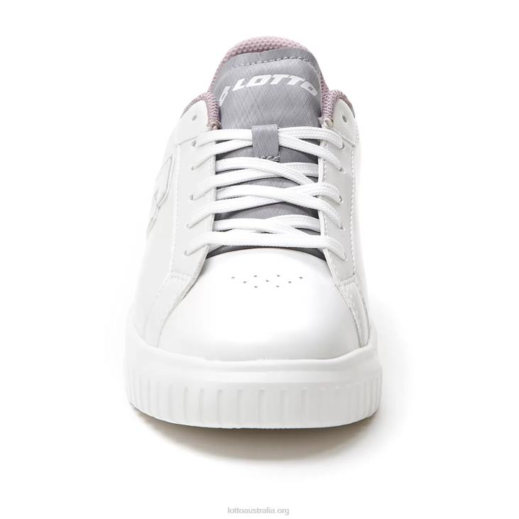 Women Lotto 204N717 White/Gull Gray/Quail Violet Venus Amf II Color W