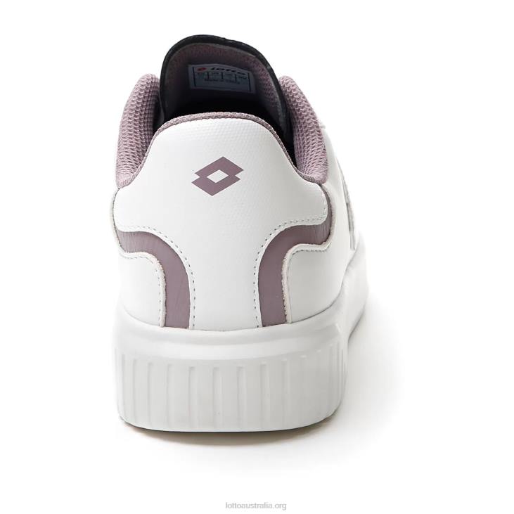 Women Lotto 204N717 White/Gull Gray/Quail Violet Venus Amf II Color W