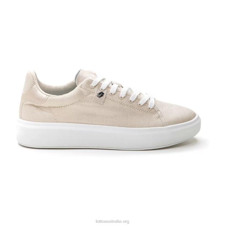 Women Lotto 204N732 Tapioca White 1973 Amf Bold Metal Cvs W