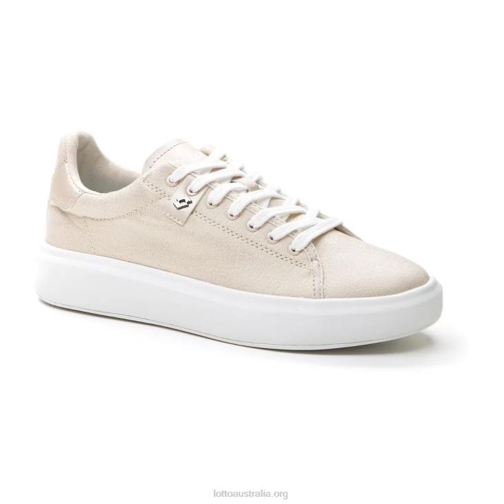 Women Lotto 204N732 Tapioca White 1973 Amf Bold Metal Cvs W