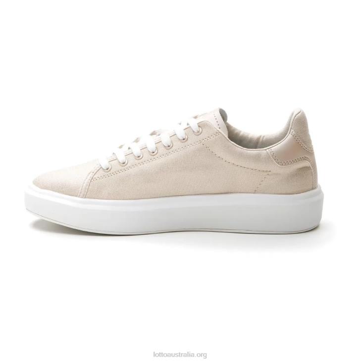 Women Lotto 204N732 Tapioca White 1973 Amf Bold Metal Cvs W