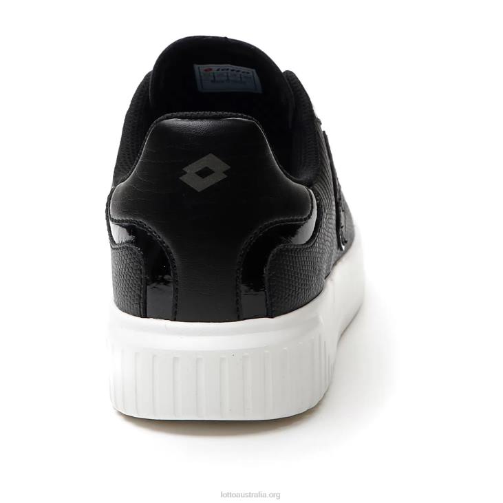 Women Lotto 204N736 All Black Venus Amf III Snake W