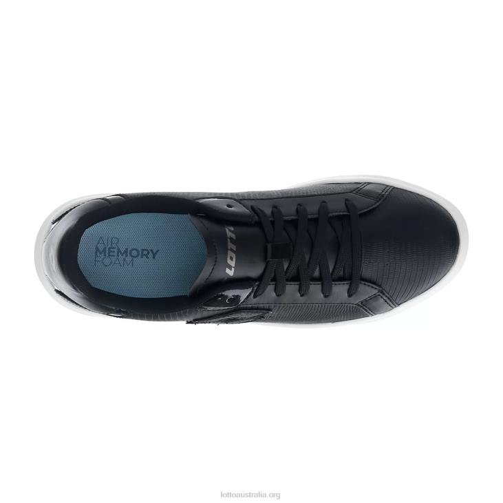 Women Lotto 204N736 All Black Venus Amf III Snake W