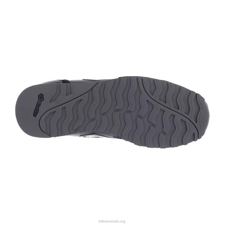 Women Lotto 204N737 All Black/Gravity Titan Trainer Wedge III W