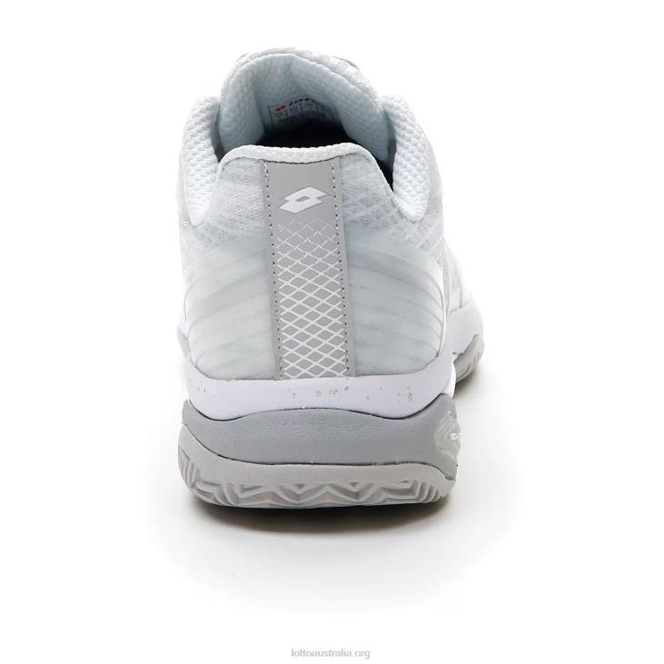 Women Lotto 204N755 All White/Silver Metal 2 Mirage 300 Cly W