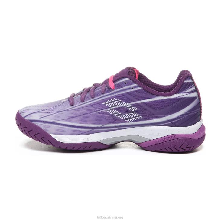 Women Lotto 204N767 Charisma Violet/All White/Funky Pink Mirage 300 Spd W